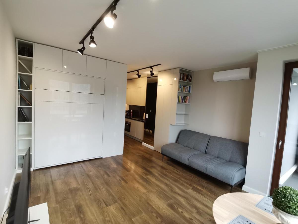 Appartamento Nowoczesny Apartament Z Widokiem Varsavia Esterno foto