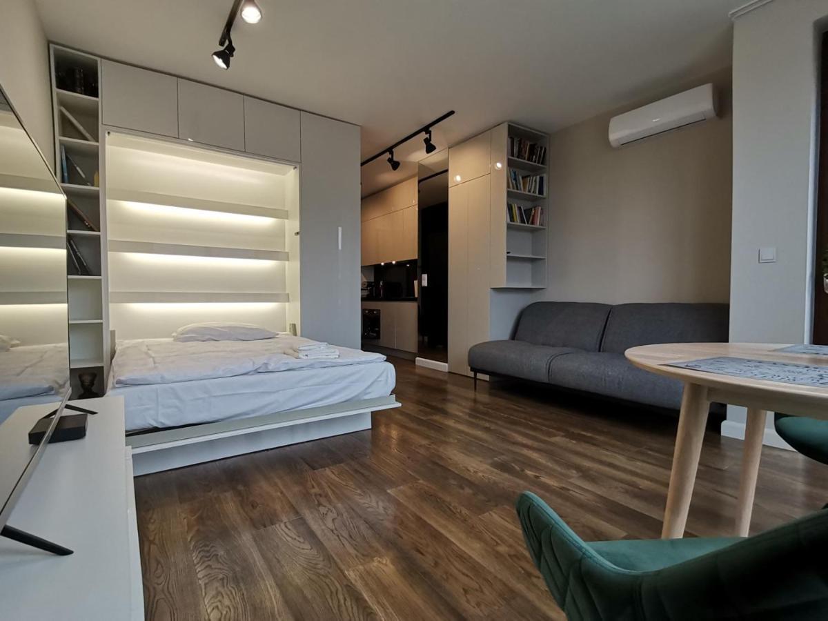 Appartamento Nowoczesny Apartament Z Widokiem Varsavia Esterno foto