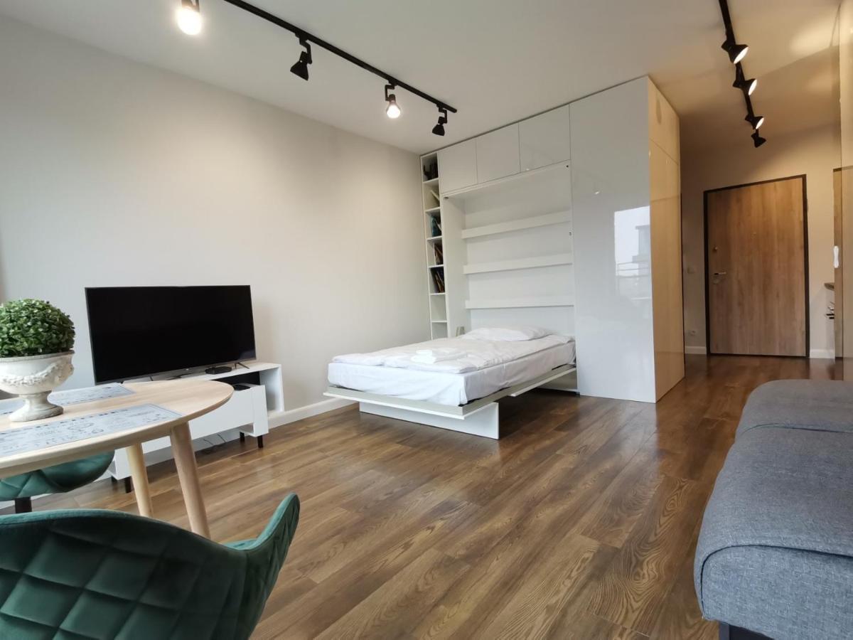 Appartamento Nowoczesny Apartament Z Widokiem Varsavia Esterno foto