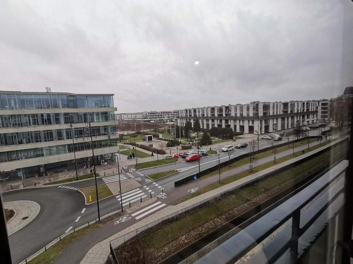 Appartamento Nowoczesny Apartament Z Widokiem Varsavia Esterno foto