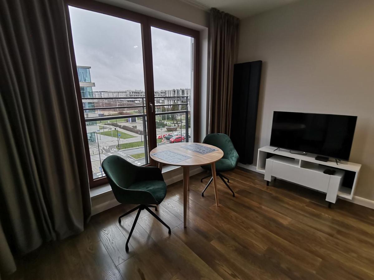 Appartamento Nowoczesny Apartament Z Widokiem Varsavia Esterno foto